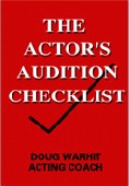 The Actor’s Audition Checklist